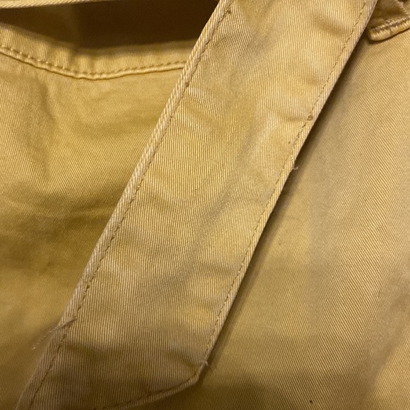 Pilcro and The Letterpress Yellow Wrap Skirt Size 6 - Picture 14 of 15